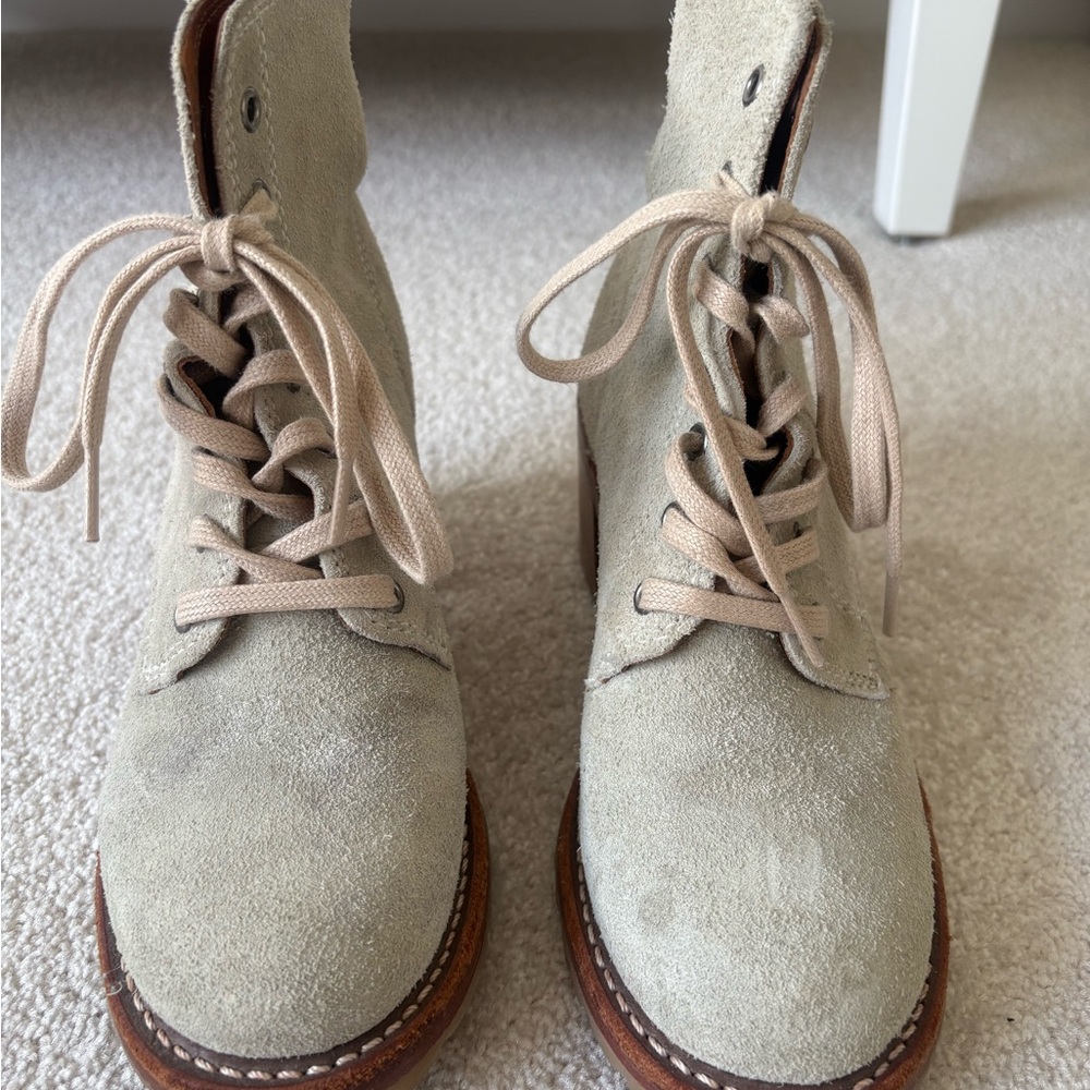 Frye Women’s Suede Lace-Up Boots